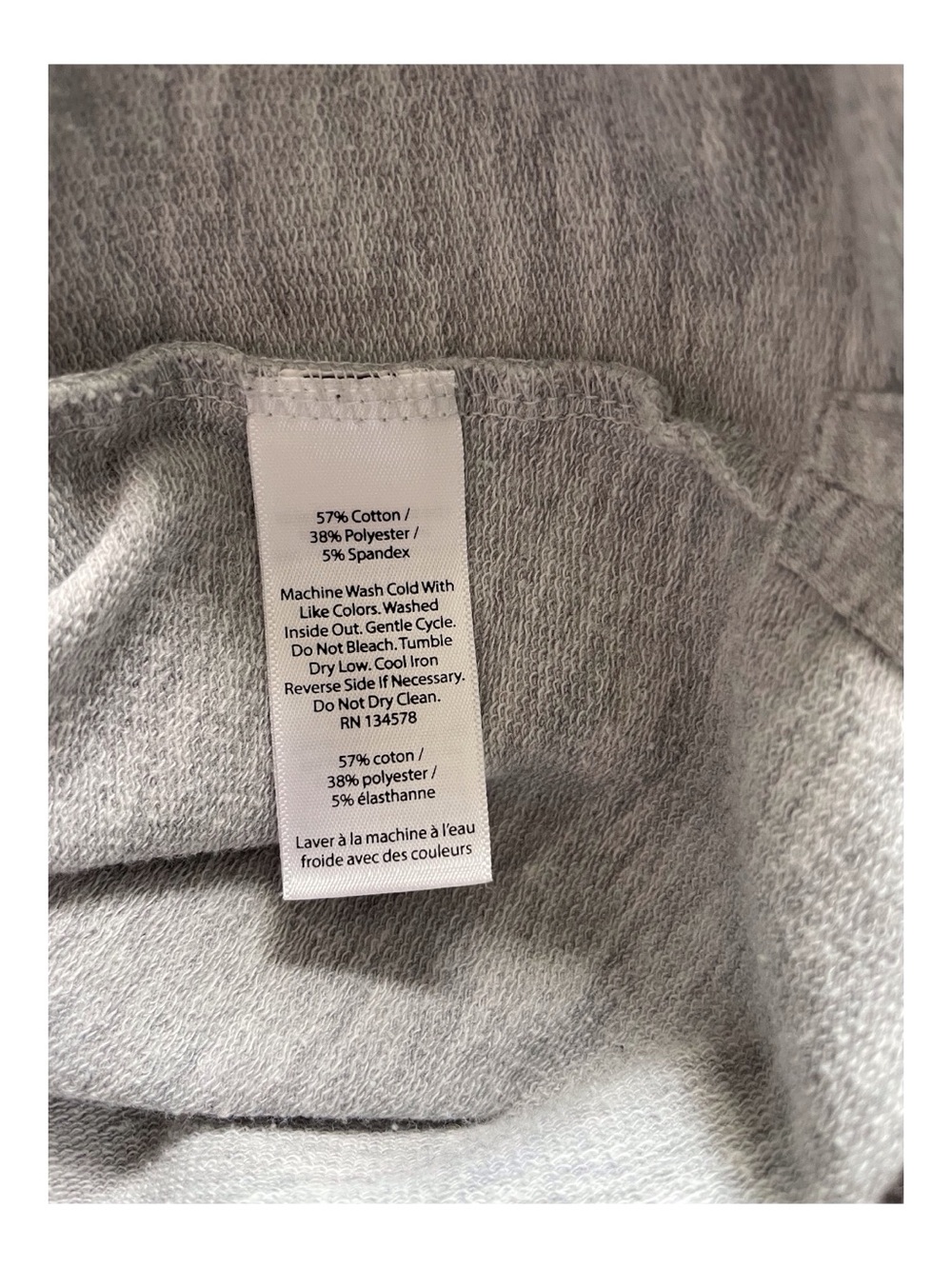 Women’s  Vineyard Vines Gray Hoodie with Whale Logo,L - Picture 4 of 6